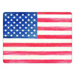 American Flag placemats, red white and blue retro design by Pimpernel