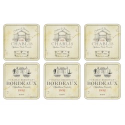 Vin de France coasters from Pimpernel