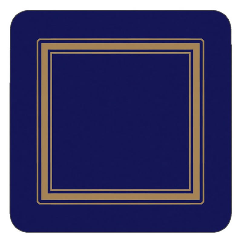 Classic Pimpernel Midnight Blue Coasters