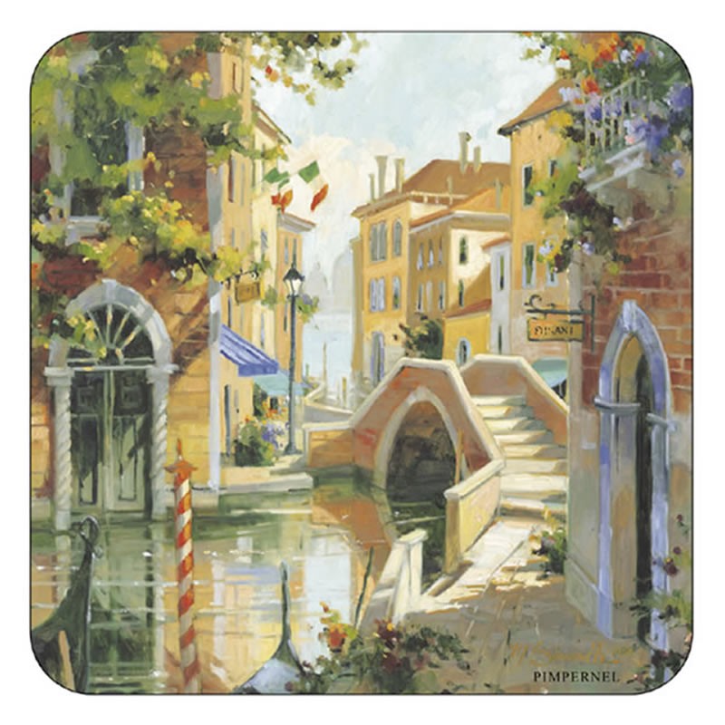 Venetian Scene by Pimpernel drinks coasters