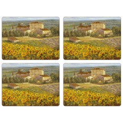 Tuscany Pimpernel Landscape Placemats all4 Italuan landscape image