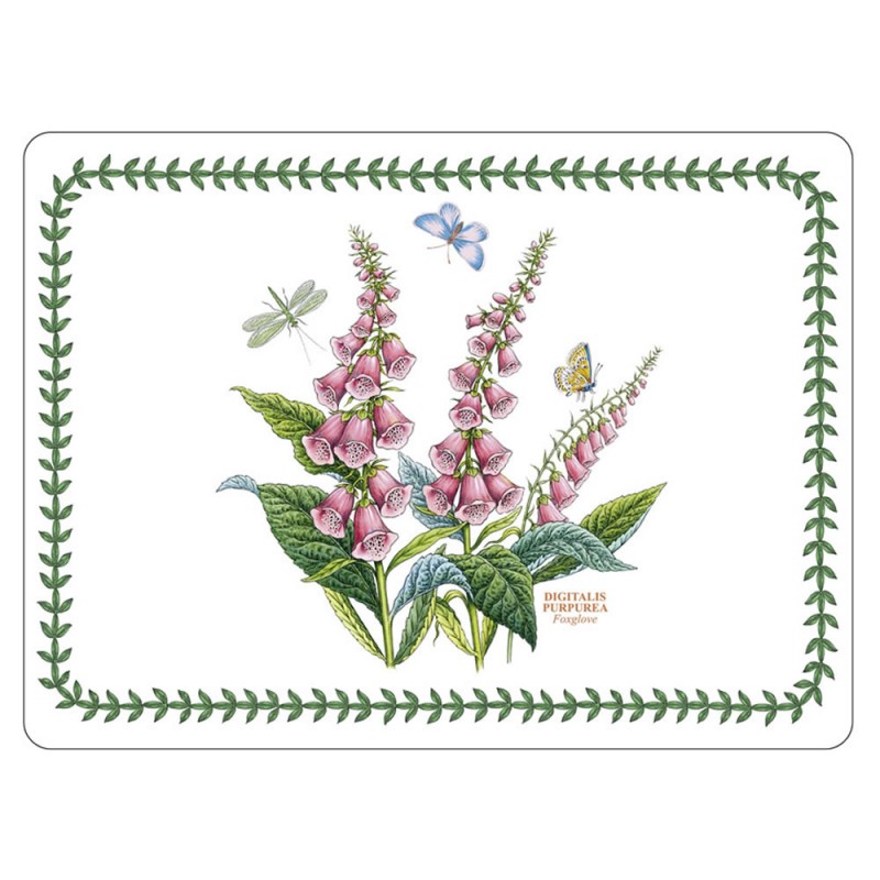 Botanic Garden Placemats Foxglove design