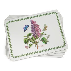 Golden Lilac flower Botanic Garden Placemats set