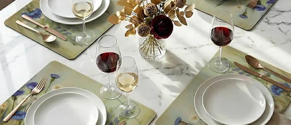 floral placemats